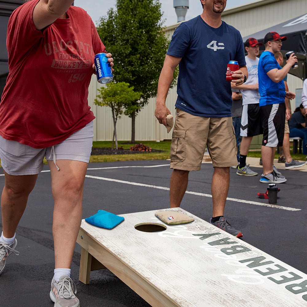 Green Bay Football Vintage Gameday Star Cornhole Boards, - American Cornhole Association