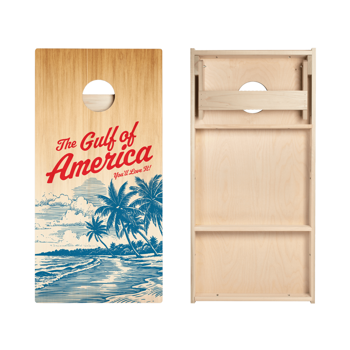 Gulf of America Star Cornhole Boards, - American Cornhole Association