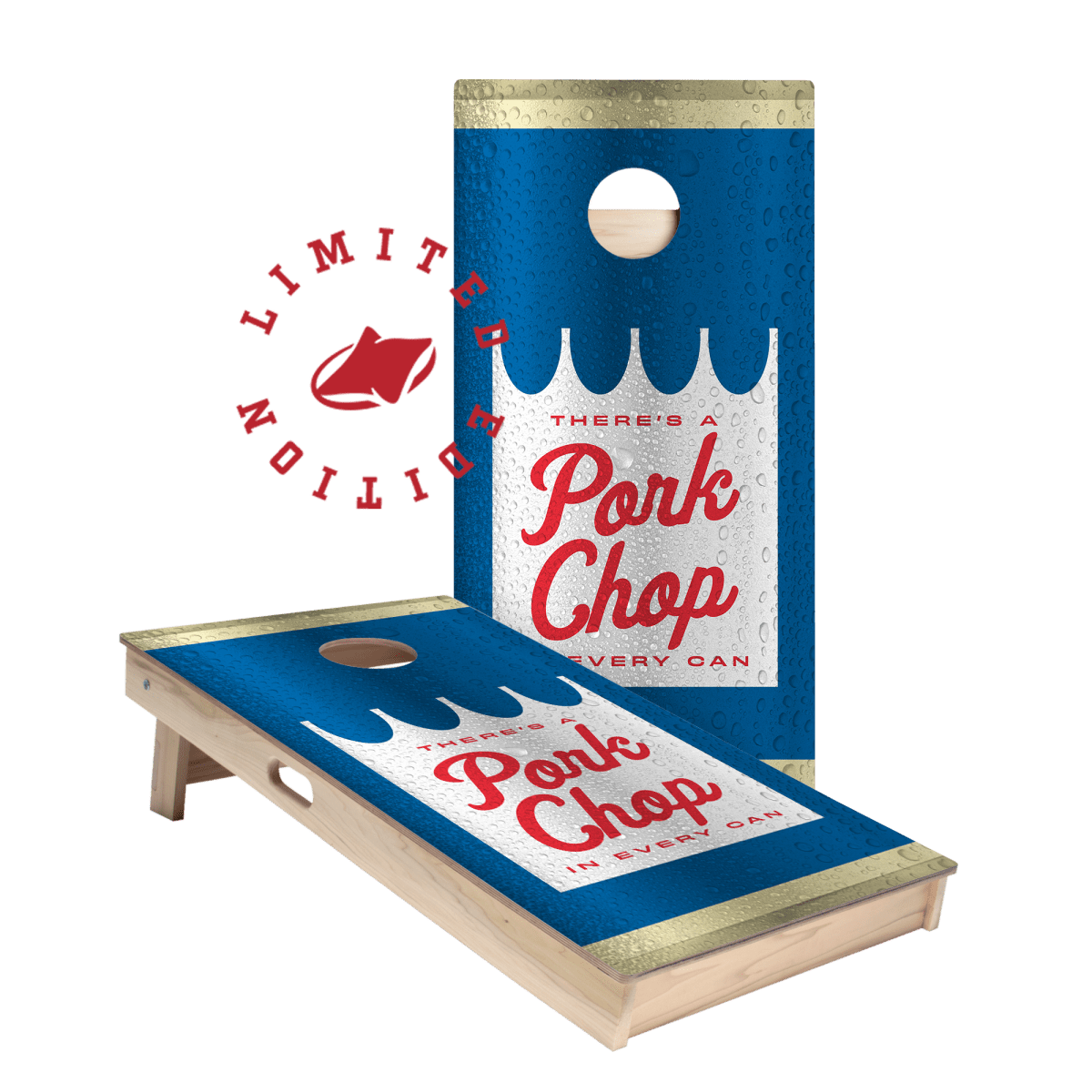 Hamms Limited Edition Star Cornhole Boards | 11.25 Drop - ACA-000508 | American Cornhole Association