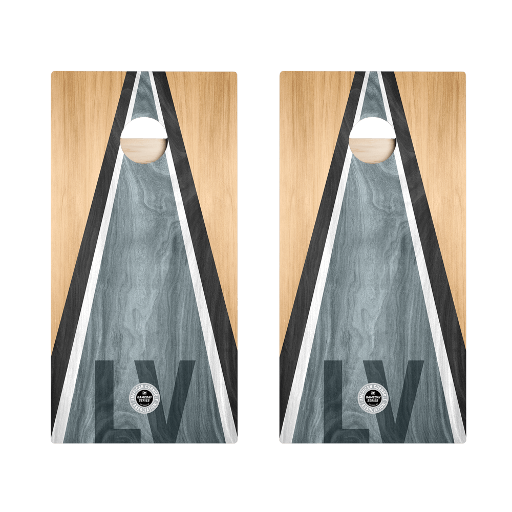 Las Vegas Football Gameday Classic Triangle Star Cornhole Boards, - American Cornhole Association