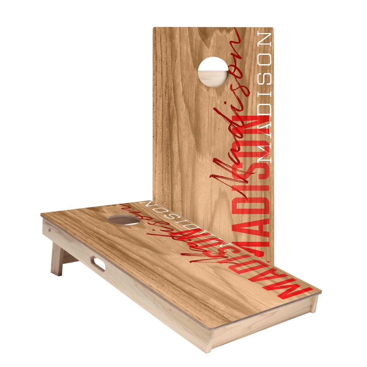 Madison Campus Gameday Star Cornhole Boards, - American Cornhole Association