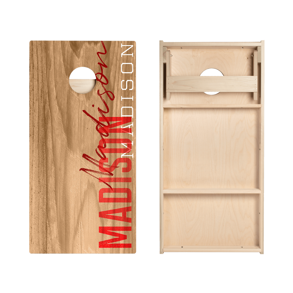 Madison Campus Gameday Star Cornhole Boards, - American Cornhole Association