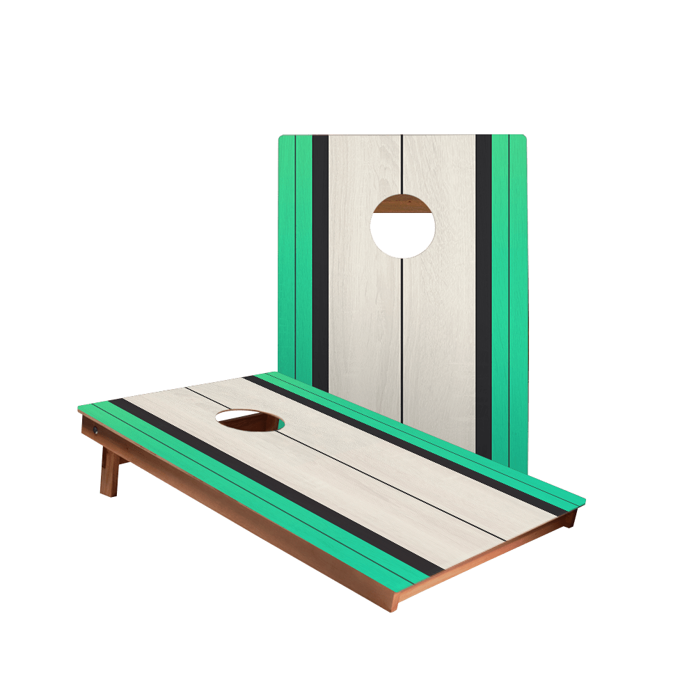 Mint Surfboard Backyard 2300 Cornhole Boards, - American Cornhole Association