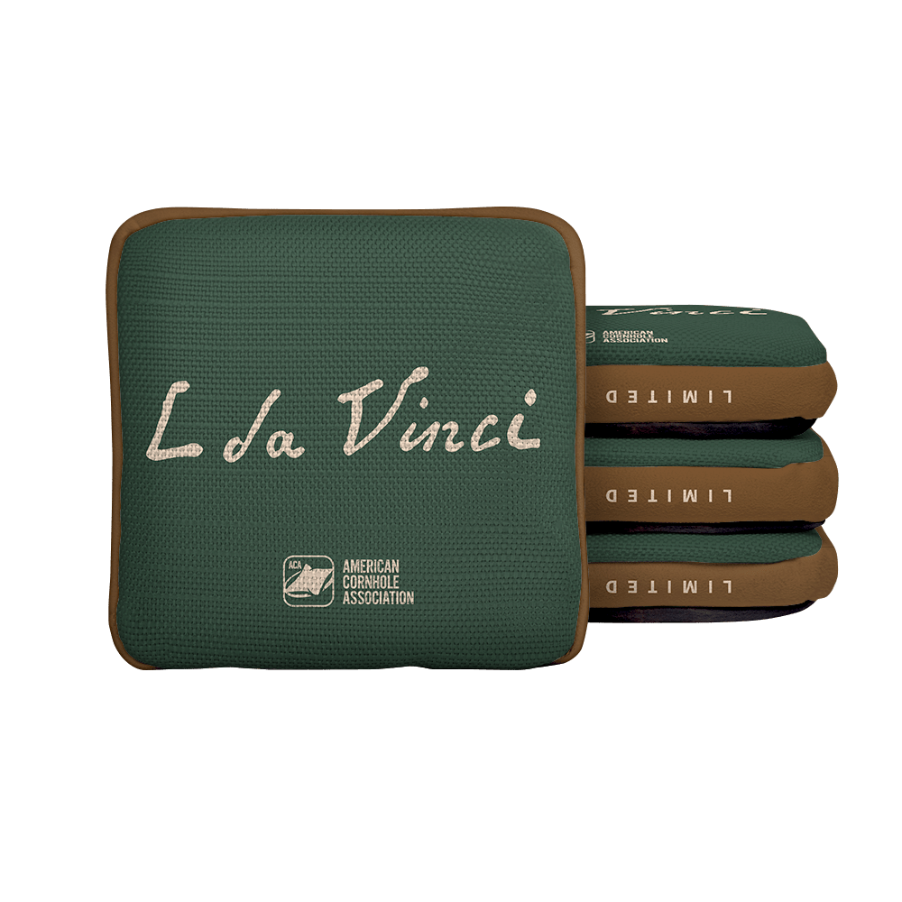 Mona Lisa Limited Edition Synergy Edge Cornhole Bags | 05.24 Drop - | American Cornhole Association