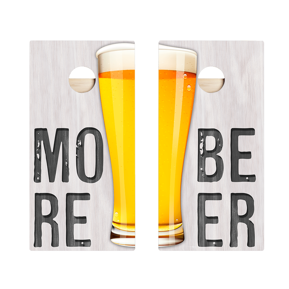 More Beer Star Cornhole Boards, - American Cornhole Association