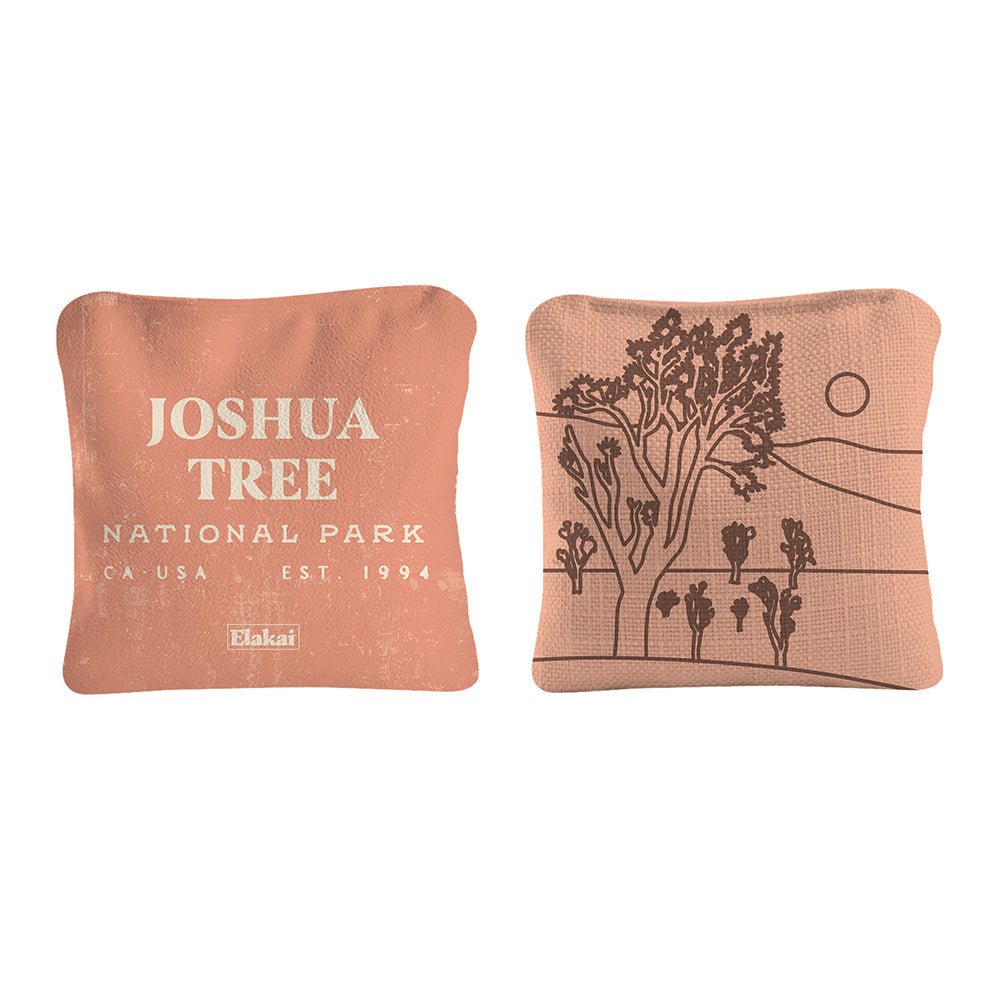National Parks Joshua Tree Cornhole Bags, Pink - American Cornhole Association