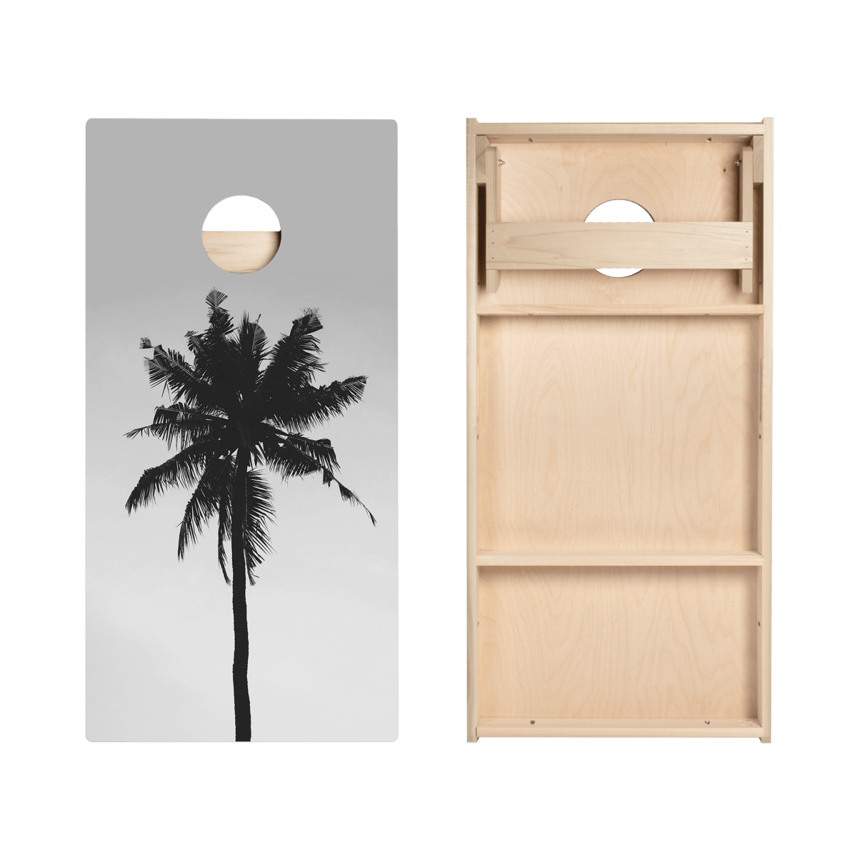 Palm Silhouette Star Cornhole Boards, - American Cornhole Association
