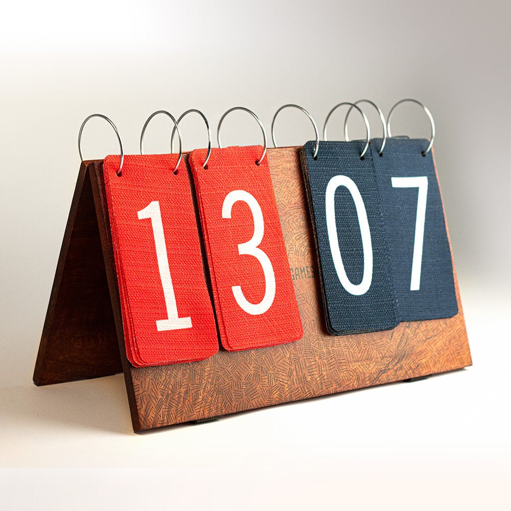 Portable Scoreboard for Outdoor Games - American Cornhole Association