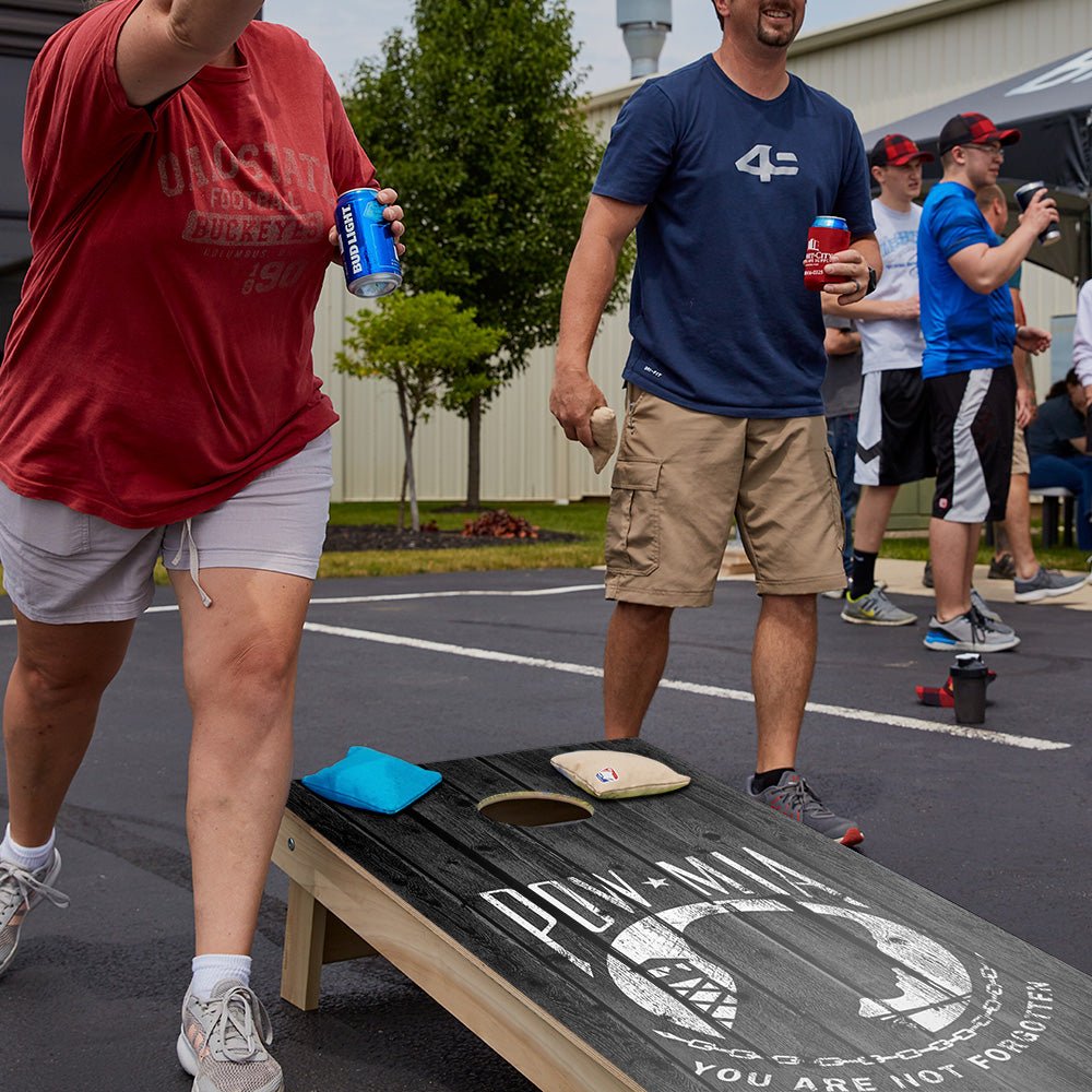 POW MIA Star Cornhole Boards, - American Cornhole Association