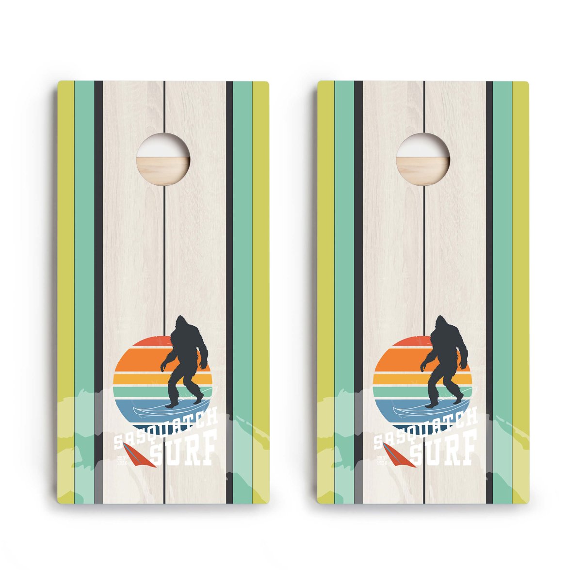 Sasquatch Surf Limited Edition Star Cornhole Boards | 06.24 Drop, - American Cornhole Association