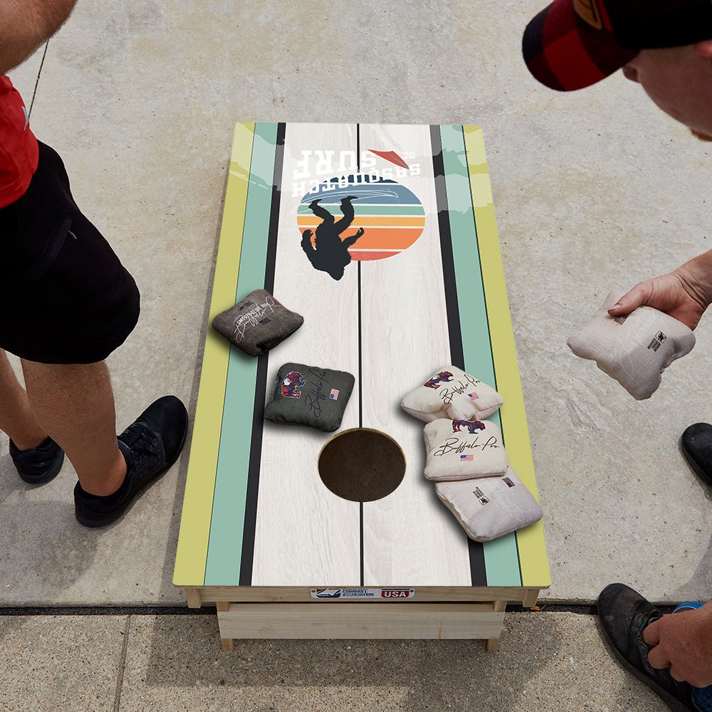 Sasquatch Surf Limited Edition Star Cornhole Boards | 06.24 Drop, - American Cornhole Association