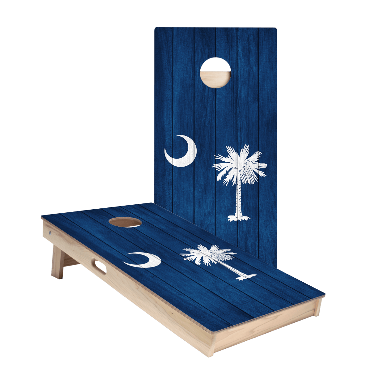 South Carolina Flag Star Cornhole Boards, - American Cornhole Association