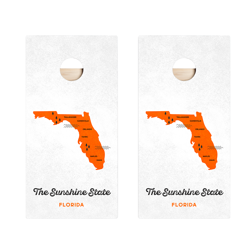 Sunshine State Star Cornhole Boards, - American Cornhole Association
