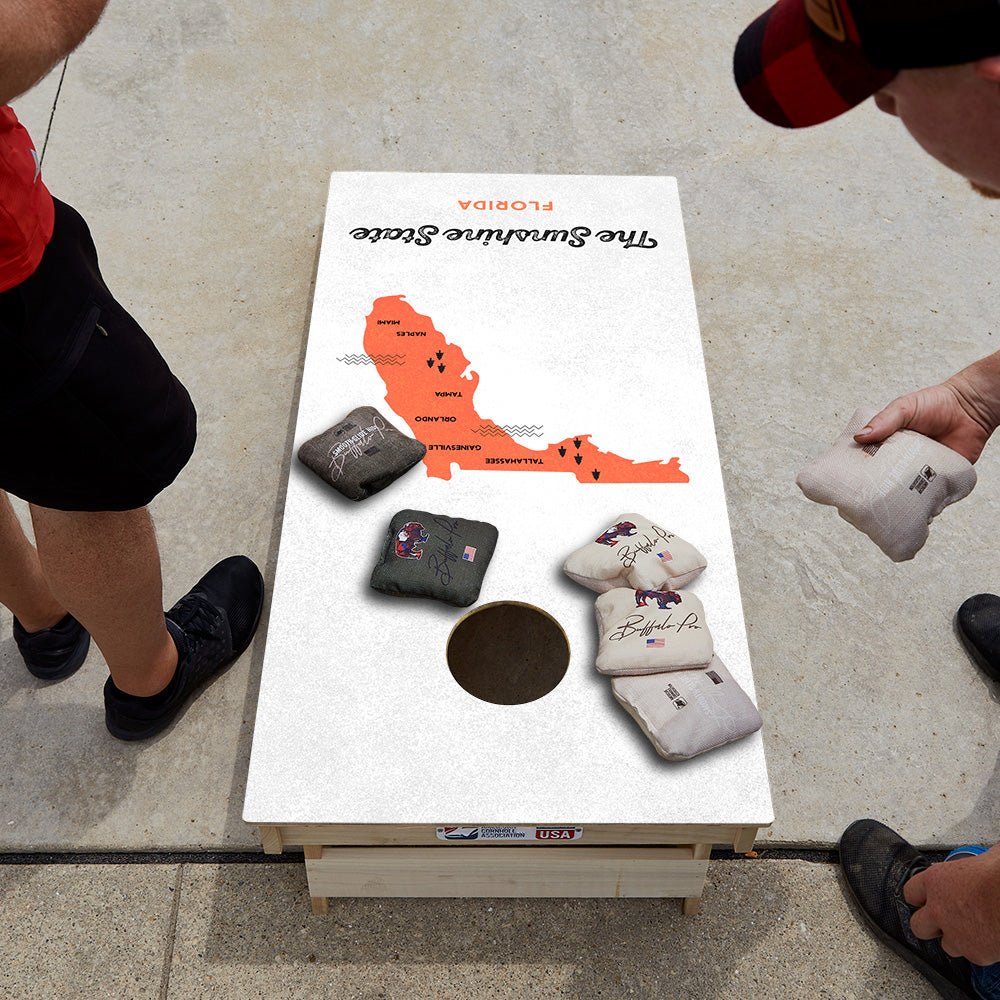 Sunshine State Star Cornhole Boards, - American Cornhole Association