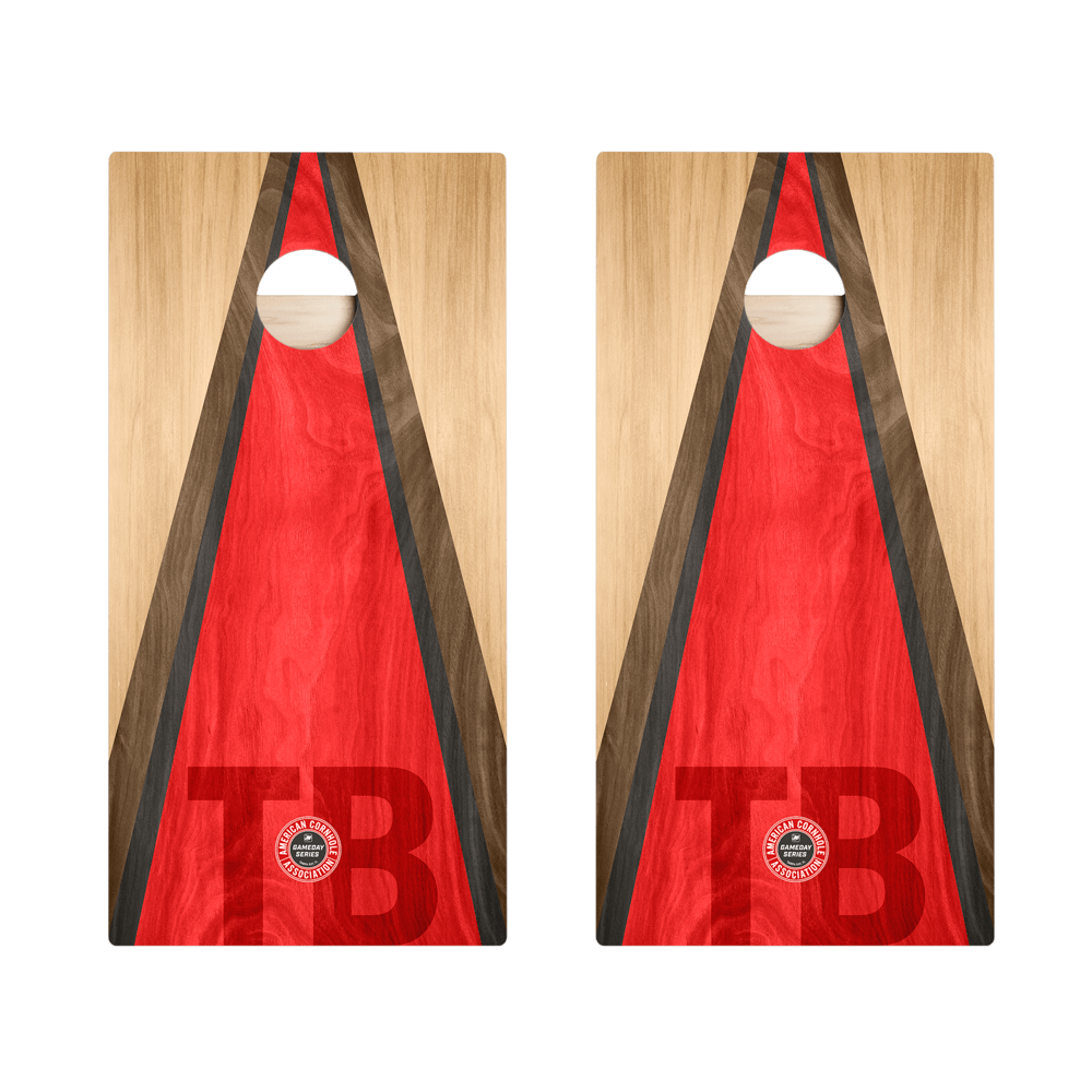 Tampa Bay Football Gameday Classic Triangle Star Cornhole Boards, - American Cornhole Association