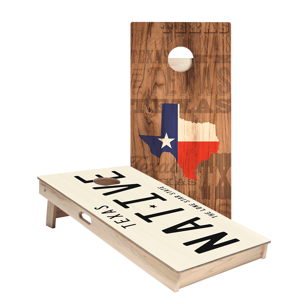Texas Native Star Cornhole Boards, - American Cornhole Association