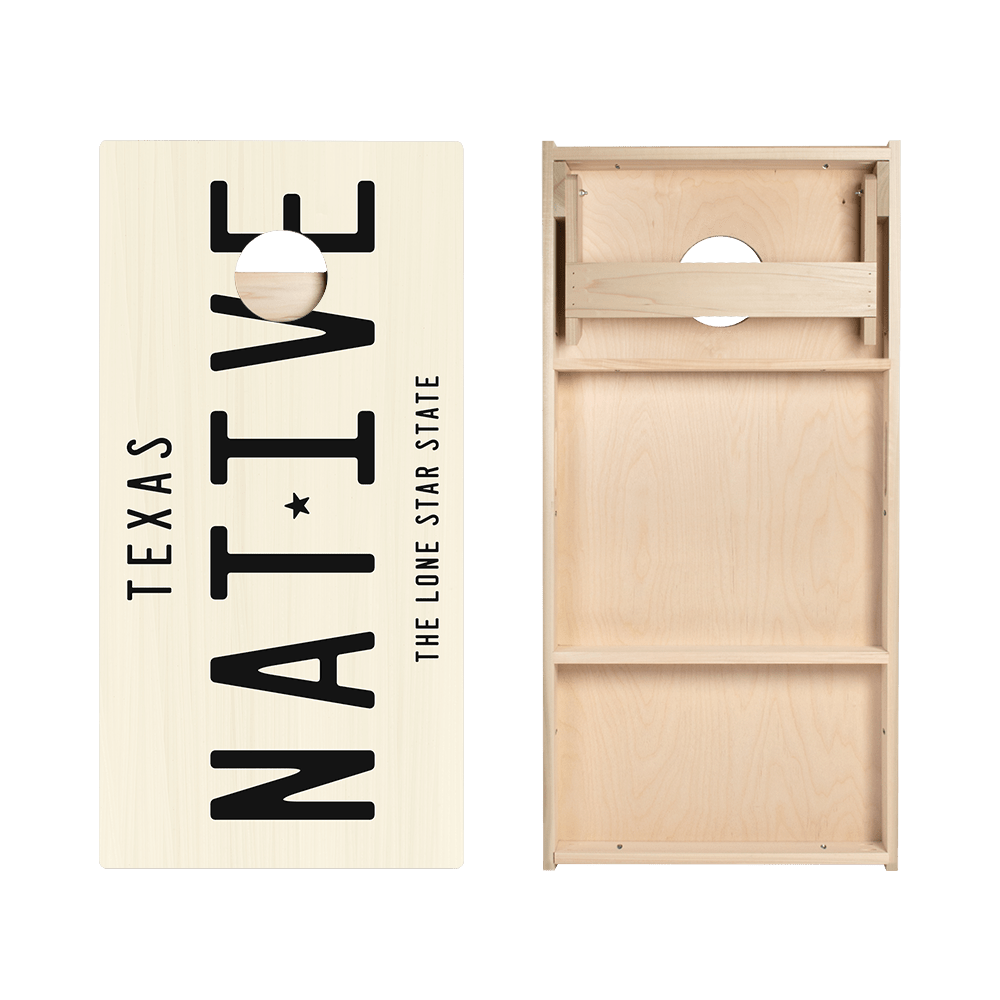 Texas Native Star Cornhole Boards, - American Cornhole Association