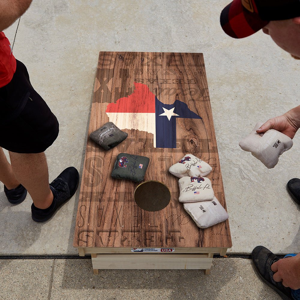 Texas Native Star Cornhole Boards, - American Cornhole Association