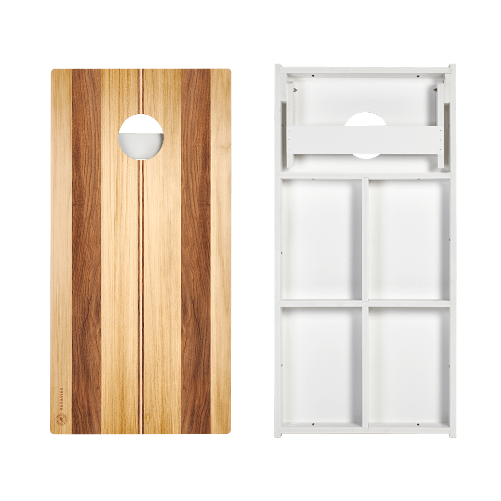 Two - Toned Surfboard Versatex All - Weather Cornhole Boards, - American Cornhole Association