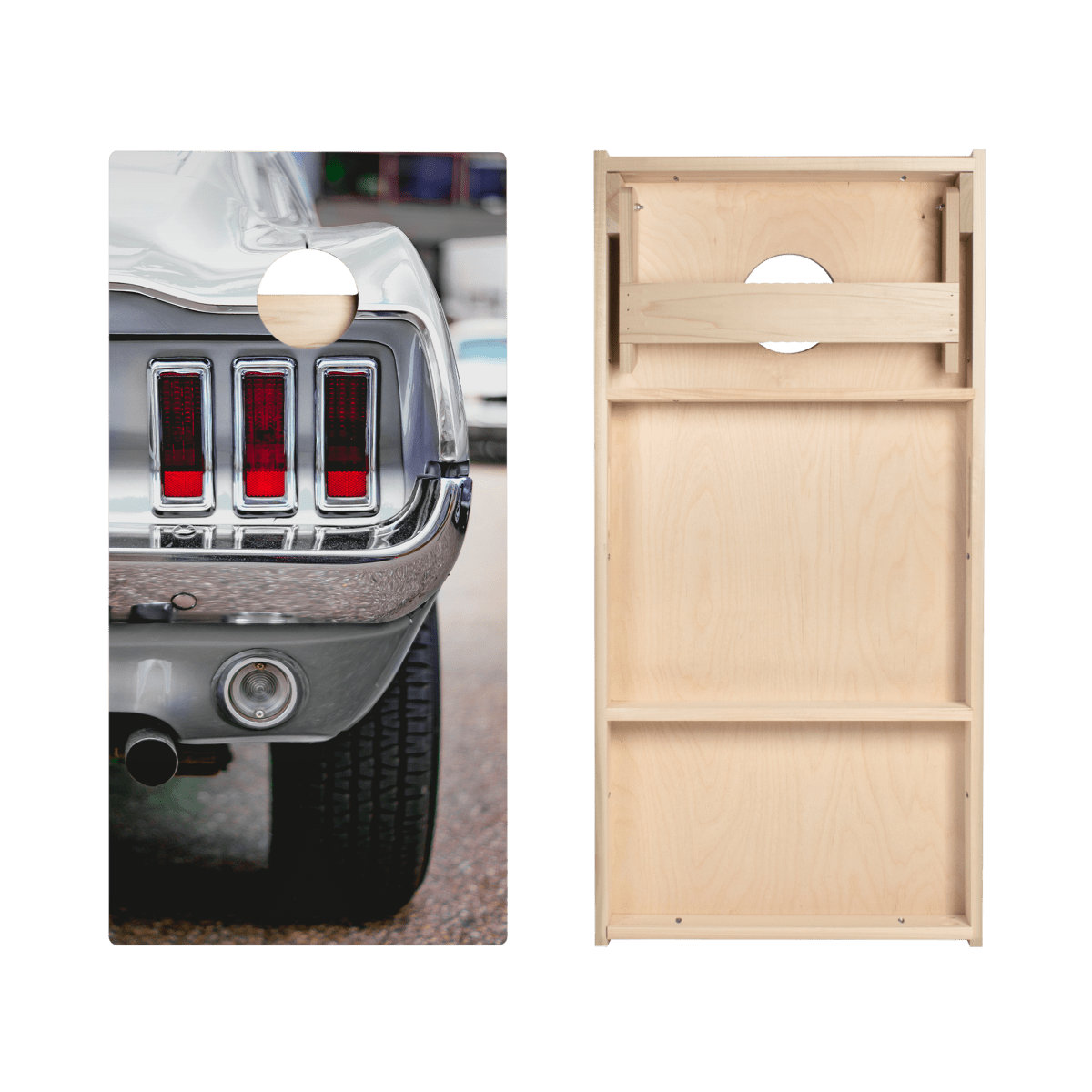 Vintage Classic Car Star Cornhole Boards, - American Cornhole Association