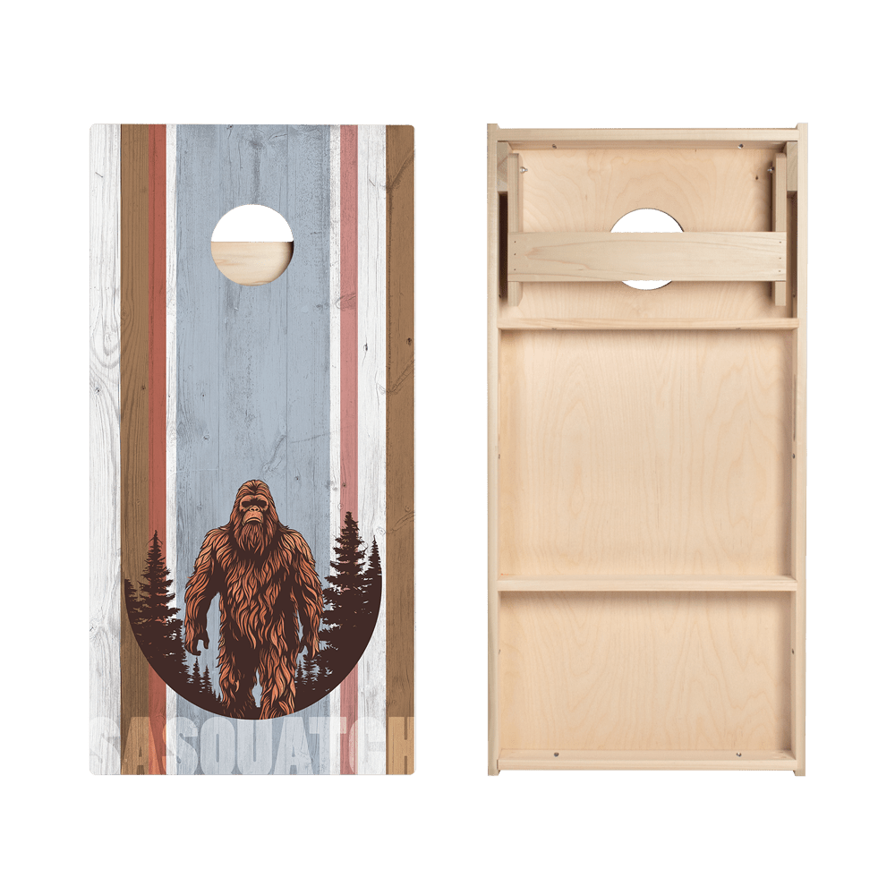 Wandering Sasquatch Star Cornhole Boards, - American Cornhole Association