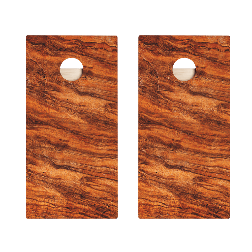 Wavy Wood Star Cornhole Boards, - American Cornhole Association
