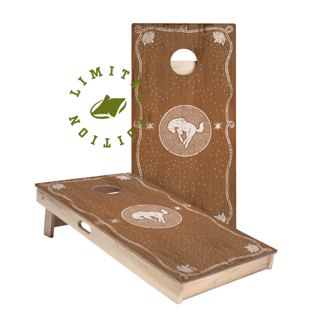 Western Star Limited Edition Star Cornhole Boards | 10.25 Drop - ACA - 000507 | American Cornhole Association