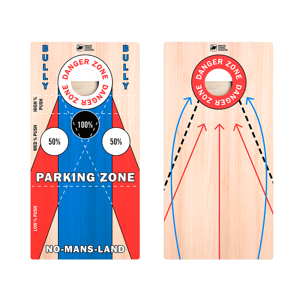 Wood Training Star Cornhole Boards, - American Cornhole Association