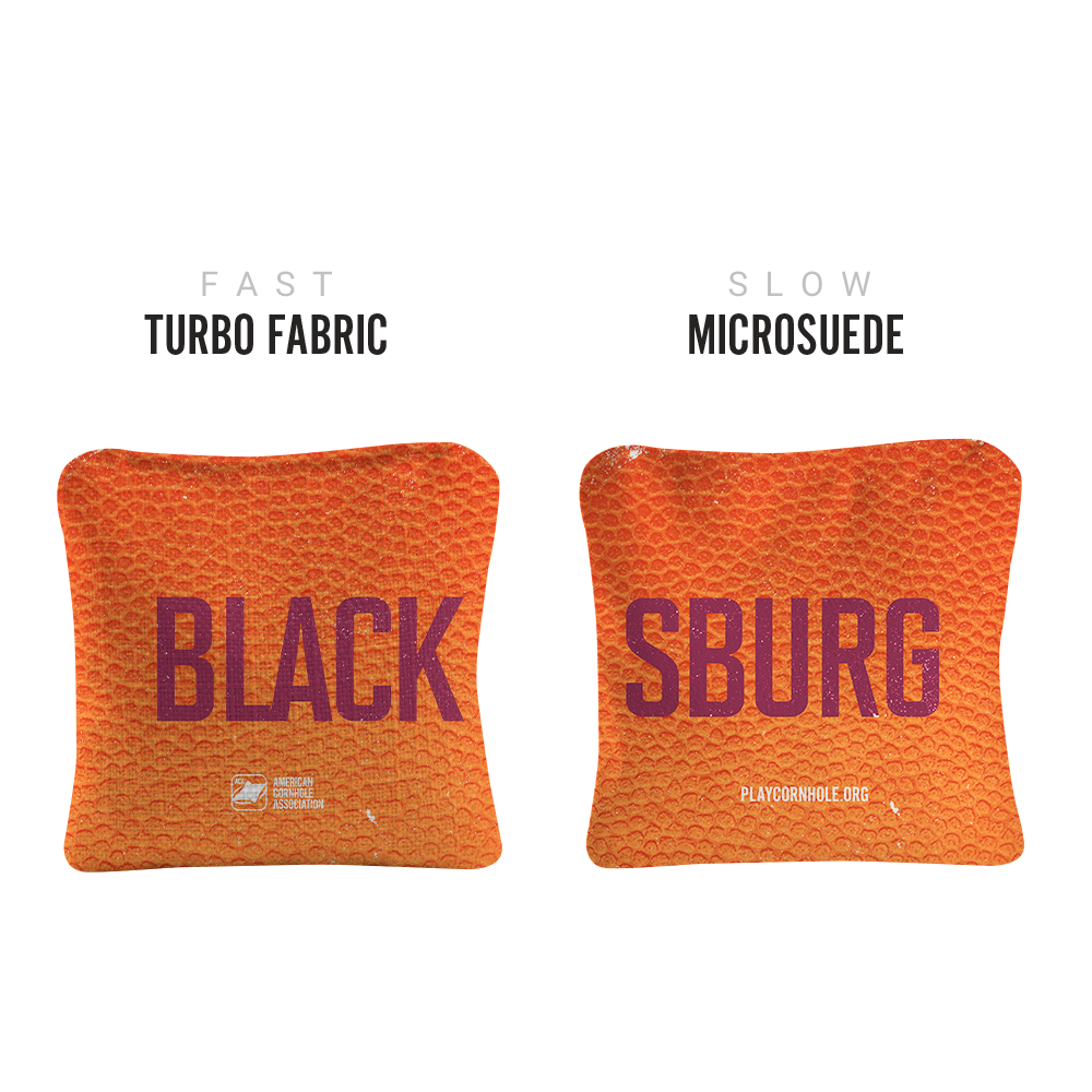 6-in Synergy Pro Gameday Blacksburg Professional Regulation Cornhole Bags
