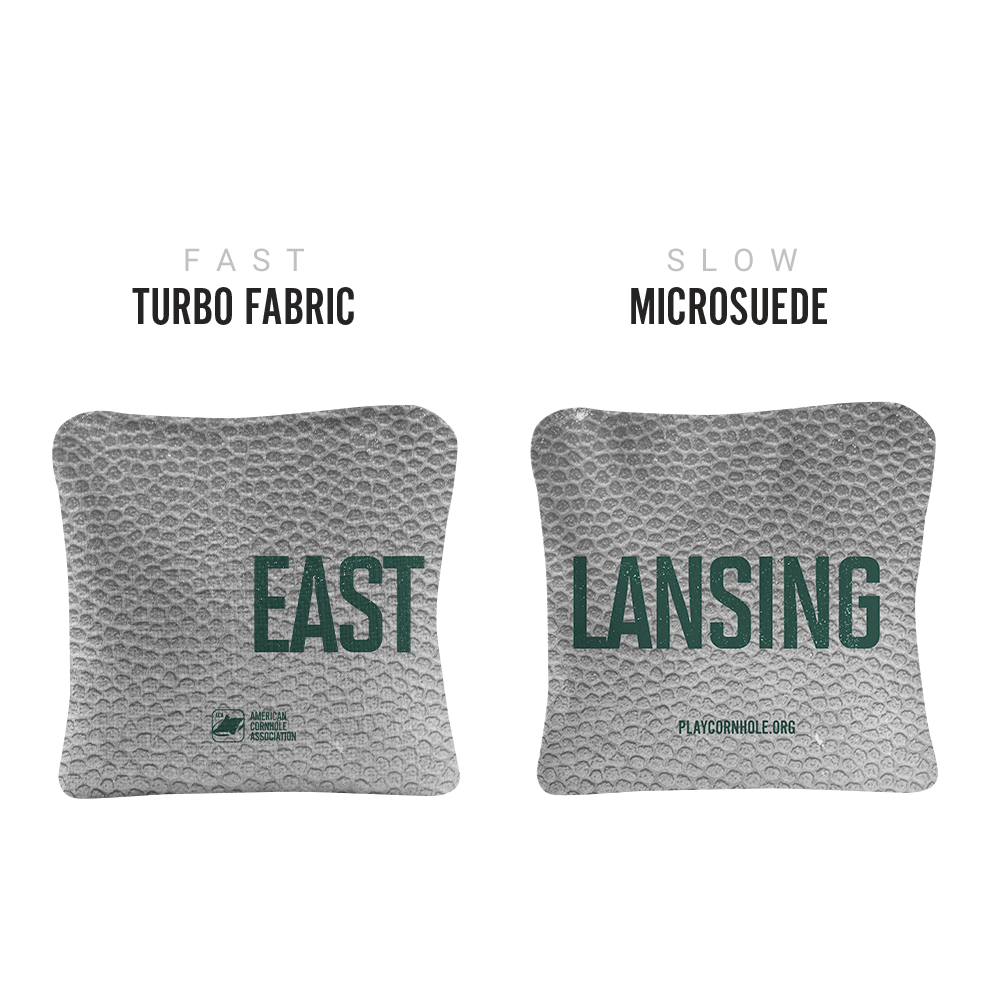 6-in Synergy Pro Gameday East Lansing Professional Regulation Cornhole Bags