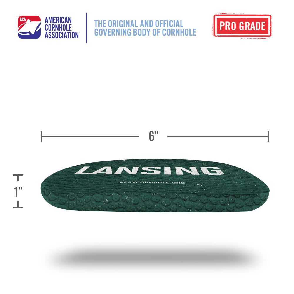 6-in Synergy Pro Gameday East Lansing Professional Regulation Cornhole Bags