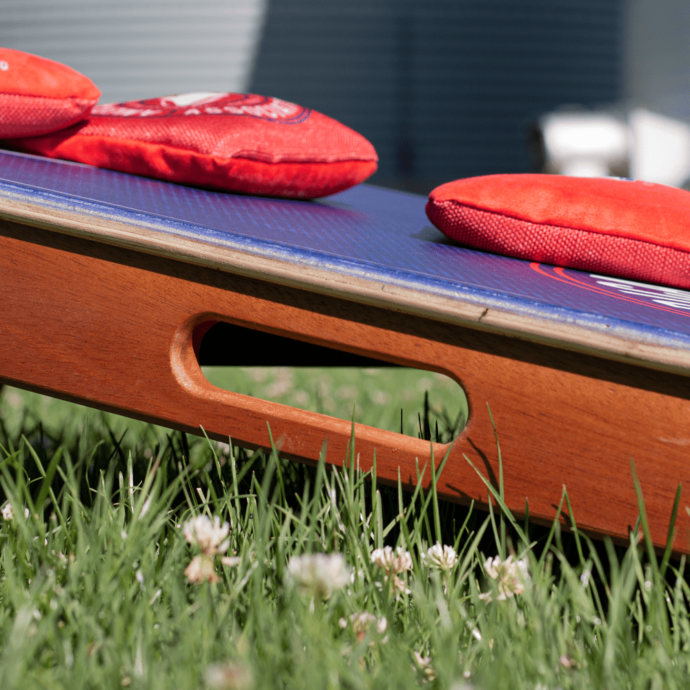 ACA Street Art Tournament Badge Touring Pro Cornhole Boards, - American Cornhole Association