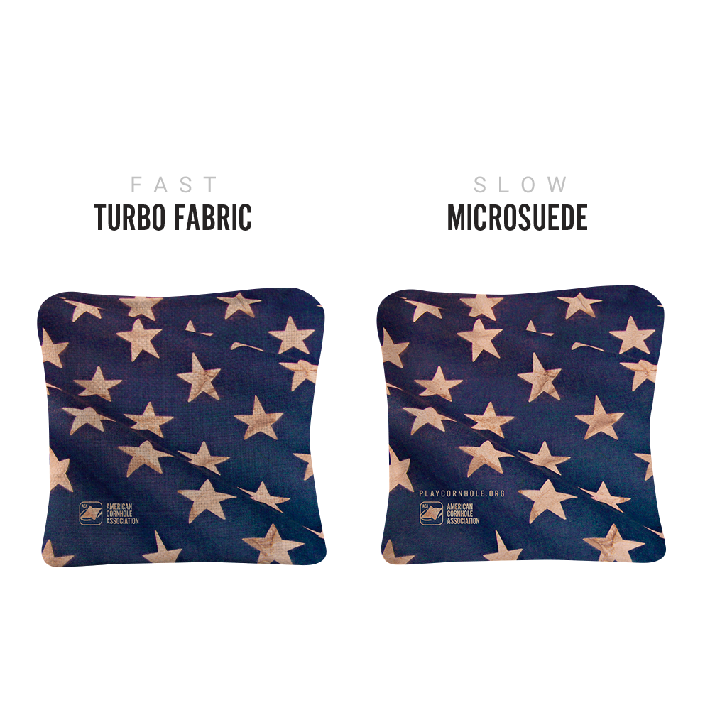 6-in Synergy Pro Cloth American Flag Professional Regulation Cornhole Bags