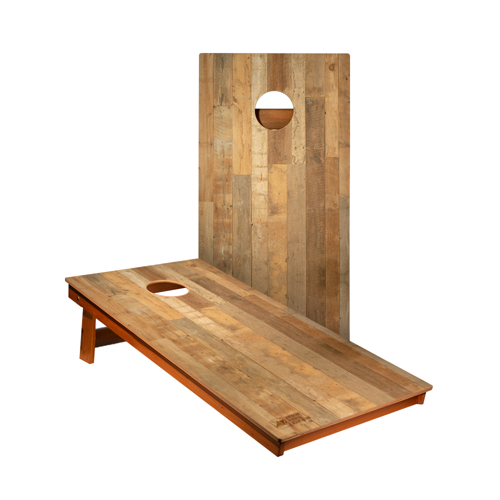 2x4 Backyard 2400 Distressed Wood Recreational Cornhole Boards