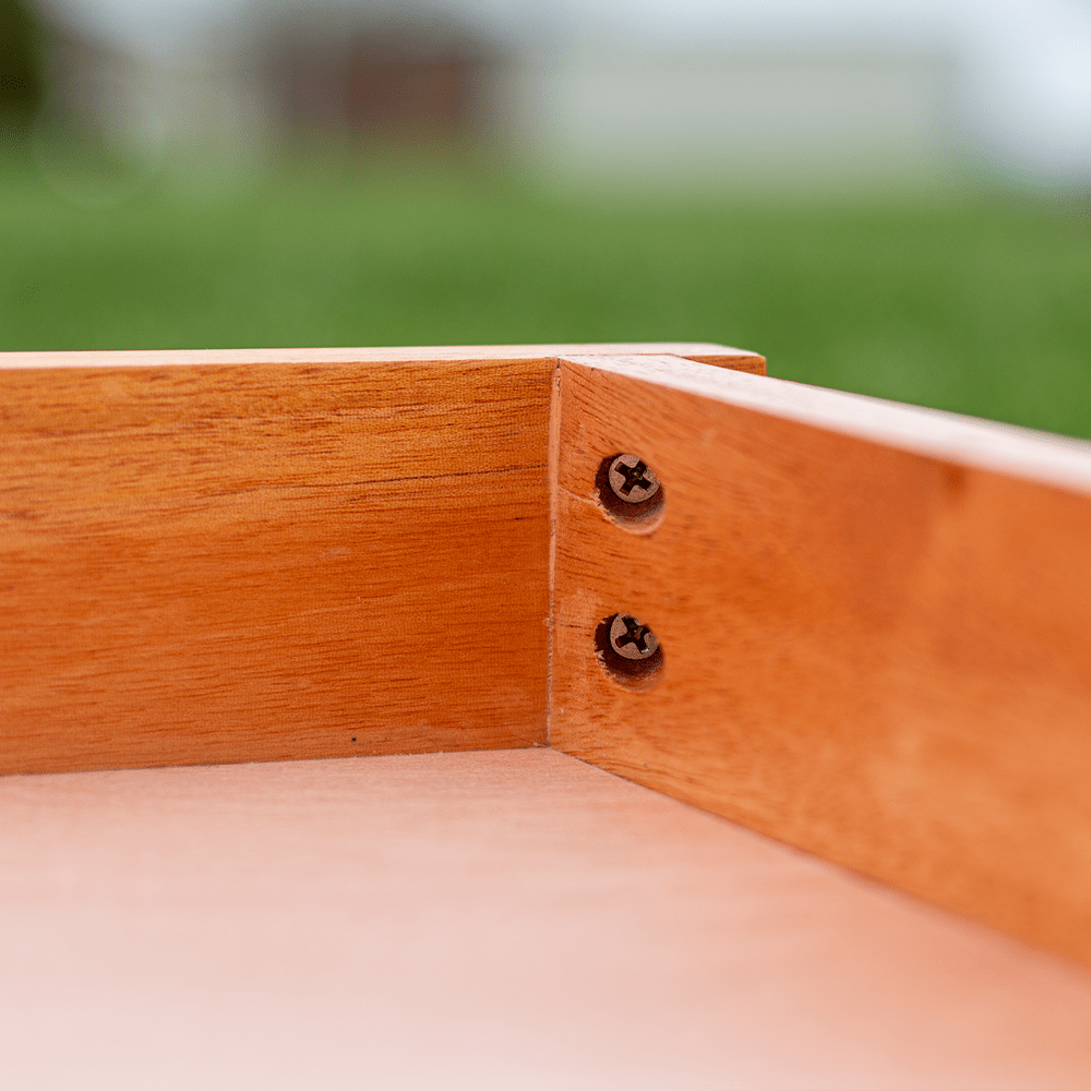 Distressed Wood Backyard 2400 Cornhole Boards, - American Cornhole Association