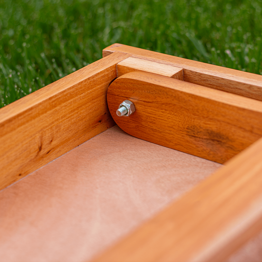 Distressed Wood Backyard 2400 Cornhole Boards, - American Cornhole Association