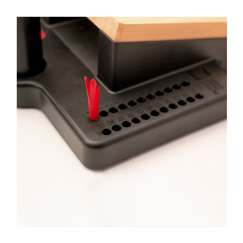 Los Angeles Blue Football Vintage Gameday Double Chuck Mini Cornhole Tabletop Game - 105790 - 28 | American Cornhole Association