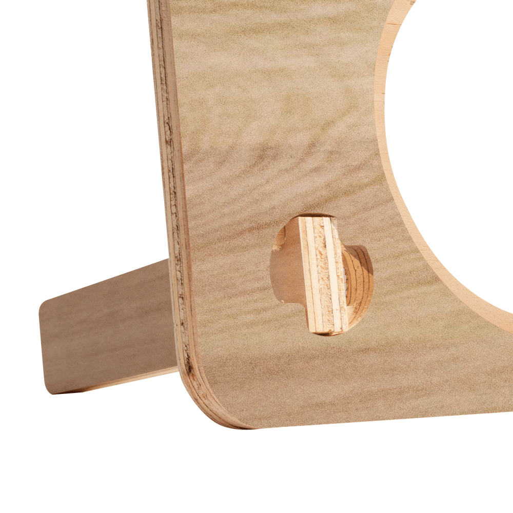 Modern Light Wood Jamboree 6H Cornhole Pong, - American Cornhole Association