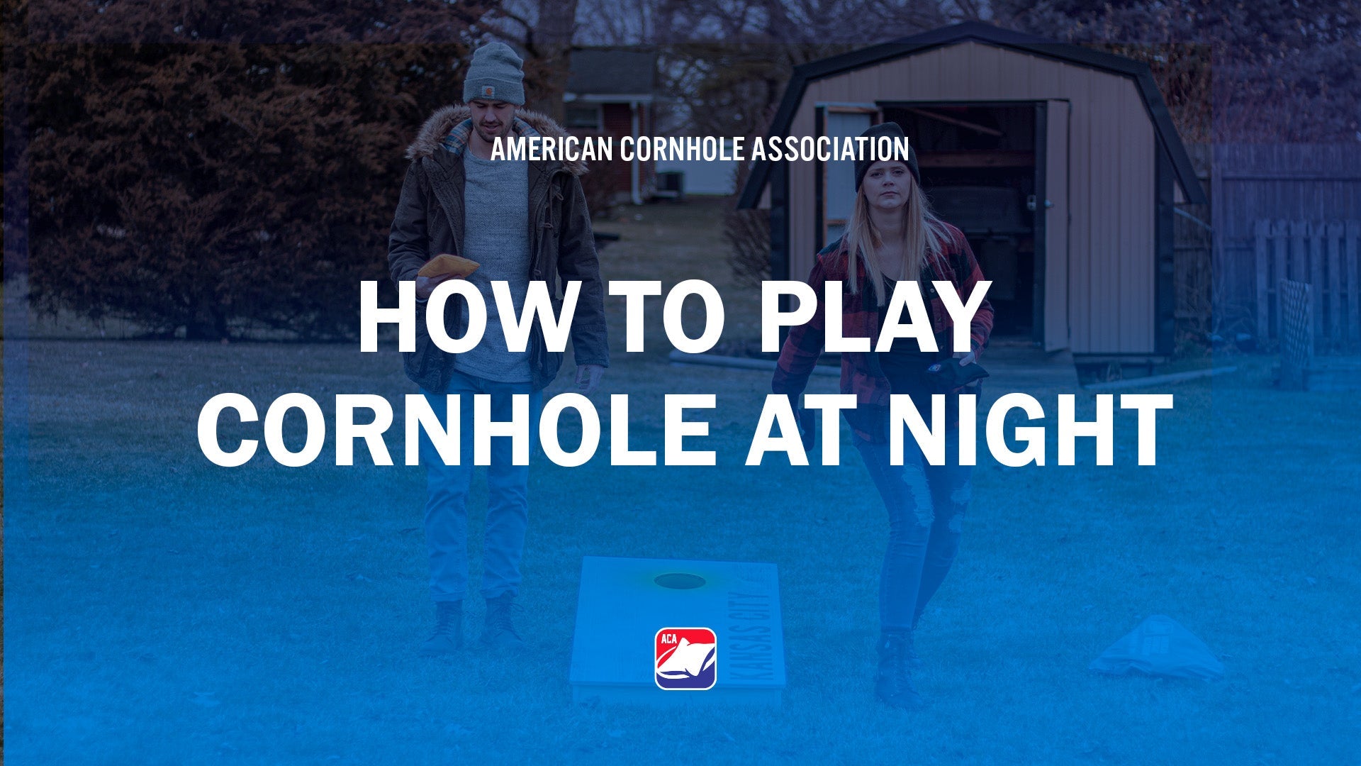 How to Play Cornhole at Night