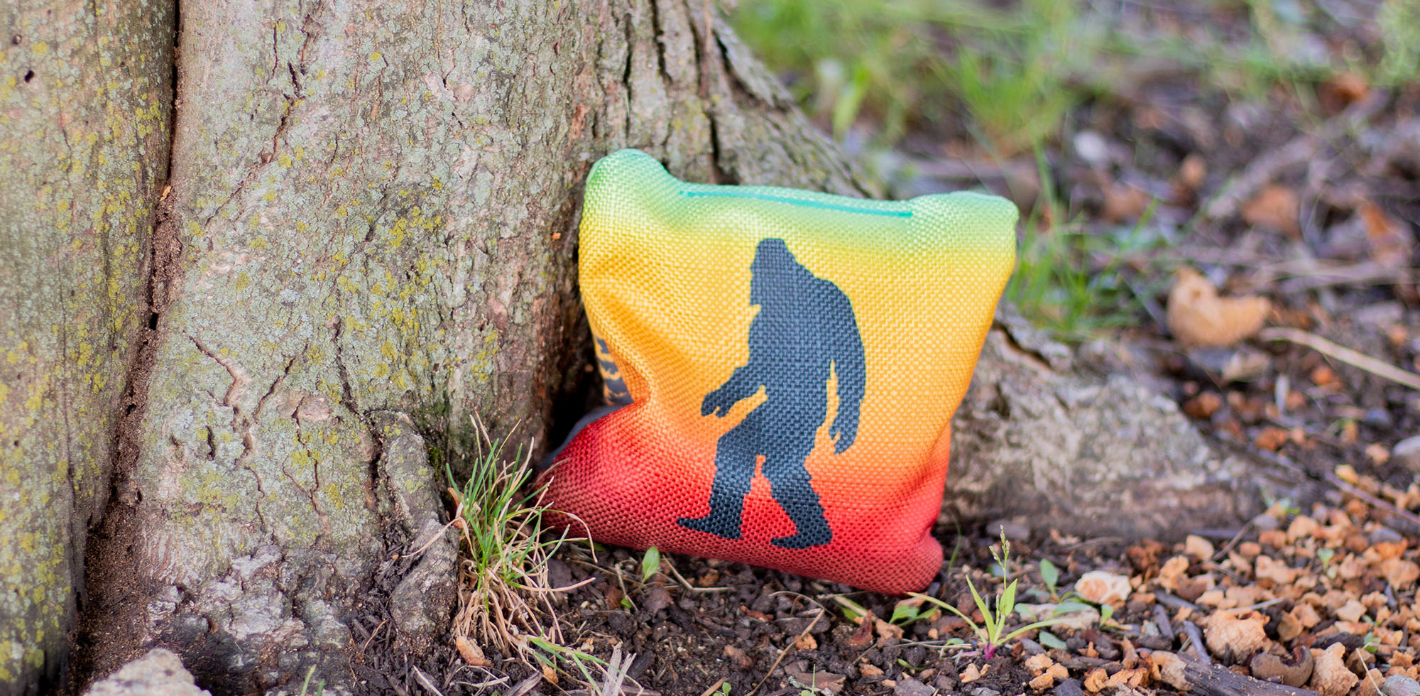 Retro Sasquatch Cornhole Gear