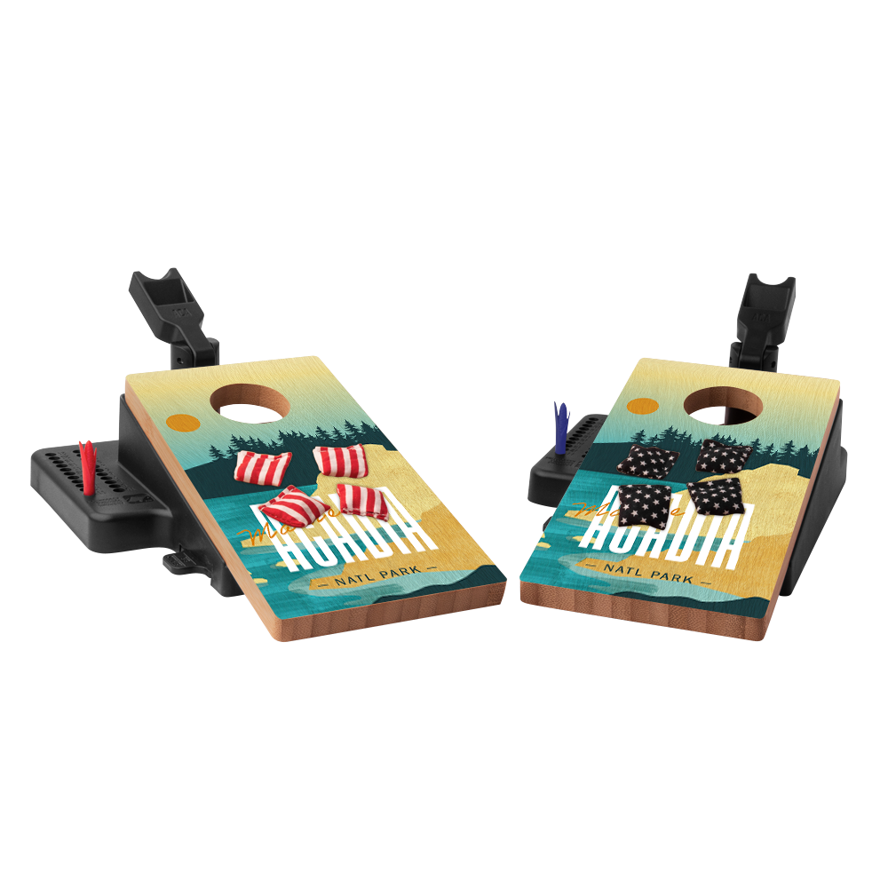 Acadia Double Chuck Mini Cornhole Tabletop Game