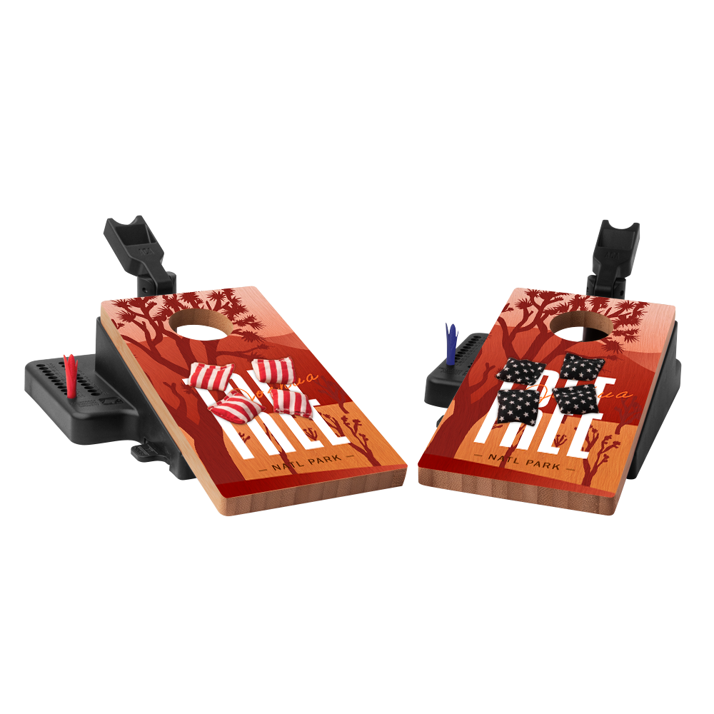 Joshua Tree Double Chuck Mini Cornhole Tabletop Game