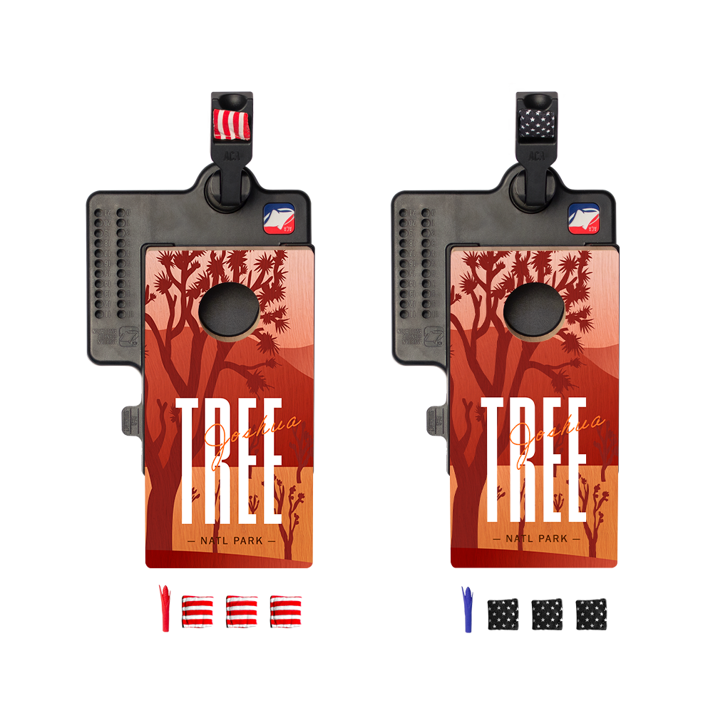 Joshua Tree Double Chuck Mini Cornhole Tabletop Game