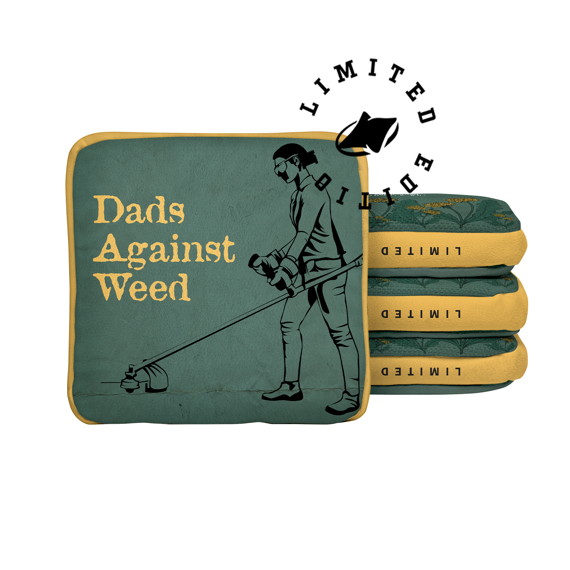Dads Against Weed Limited Edition Synergy Edge Cornhole Bags | 06.25 Drop