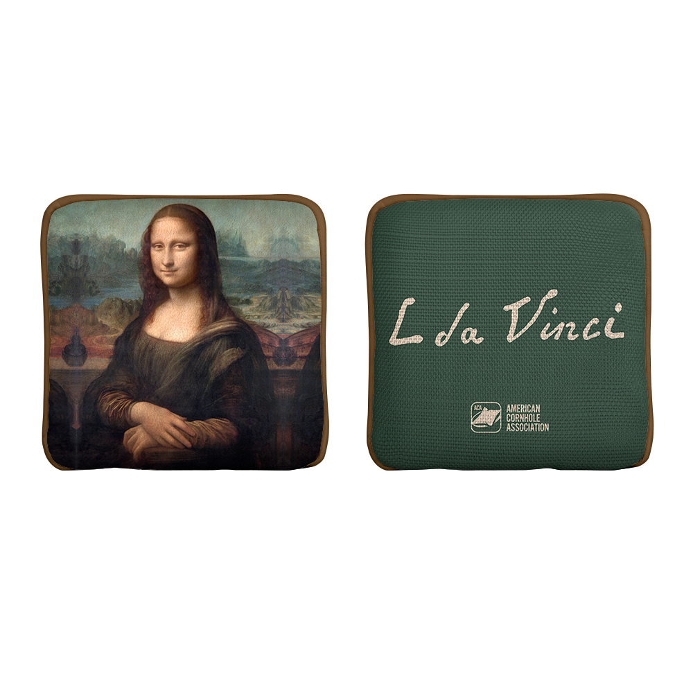 Mona Lisa Limited Edition Synergy Touring Pro Cornhole Bags | 05.24 Drop