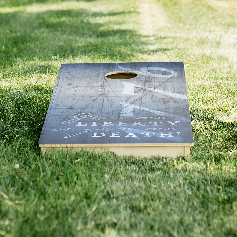 1776 Blue Star Cornhole Boards - ACA - 000171 | American Cornhole Association