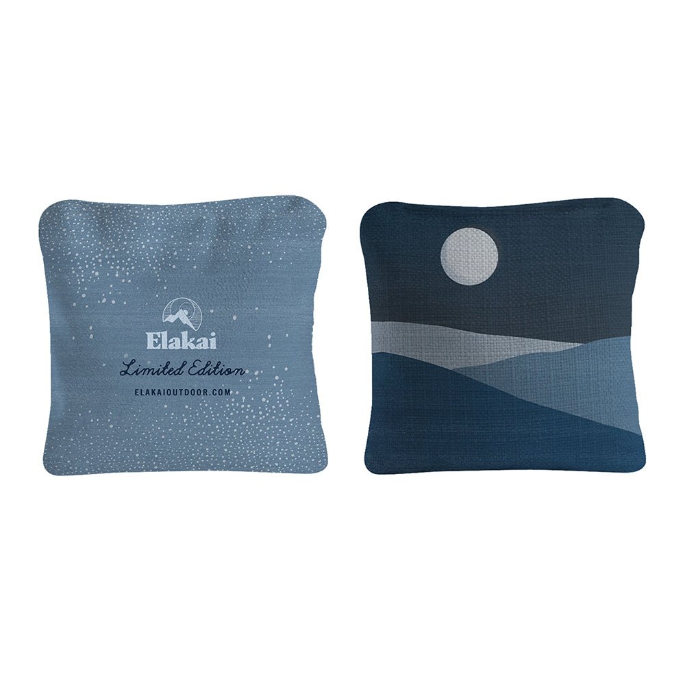 6 - in Dual - Sided Cornhole Bags | Dune Collection - Blue EGCB66TS-08 | American Cornhole Association