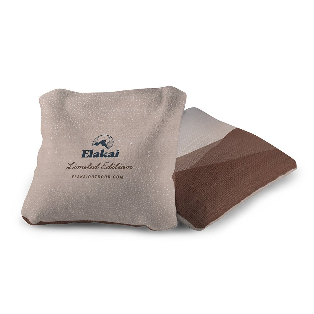 6 - in Dual - Sided Cornhole Bags | Dune Collection - Tan EGCB66TS-09 | American Cornhole Association