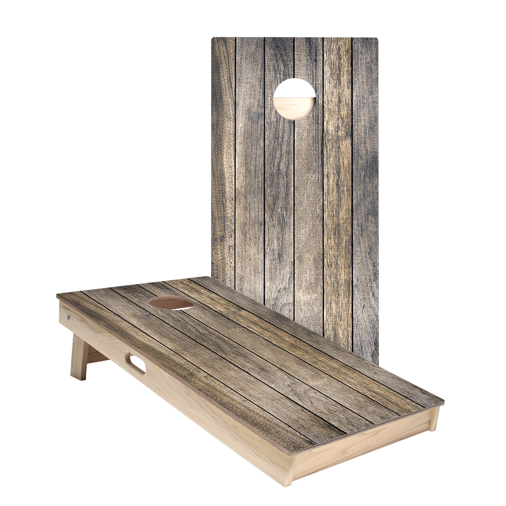 Large Panel Wood Star Cornhole Boards