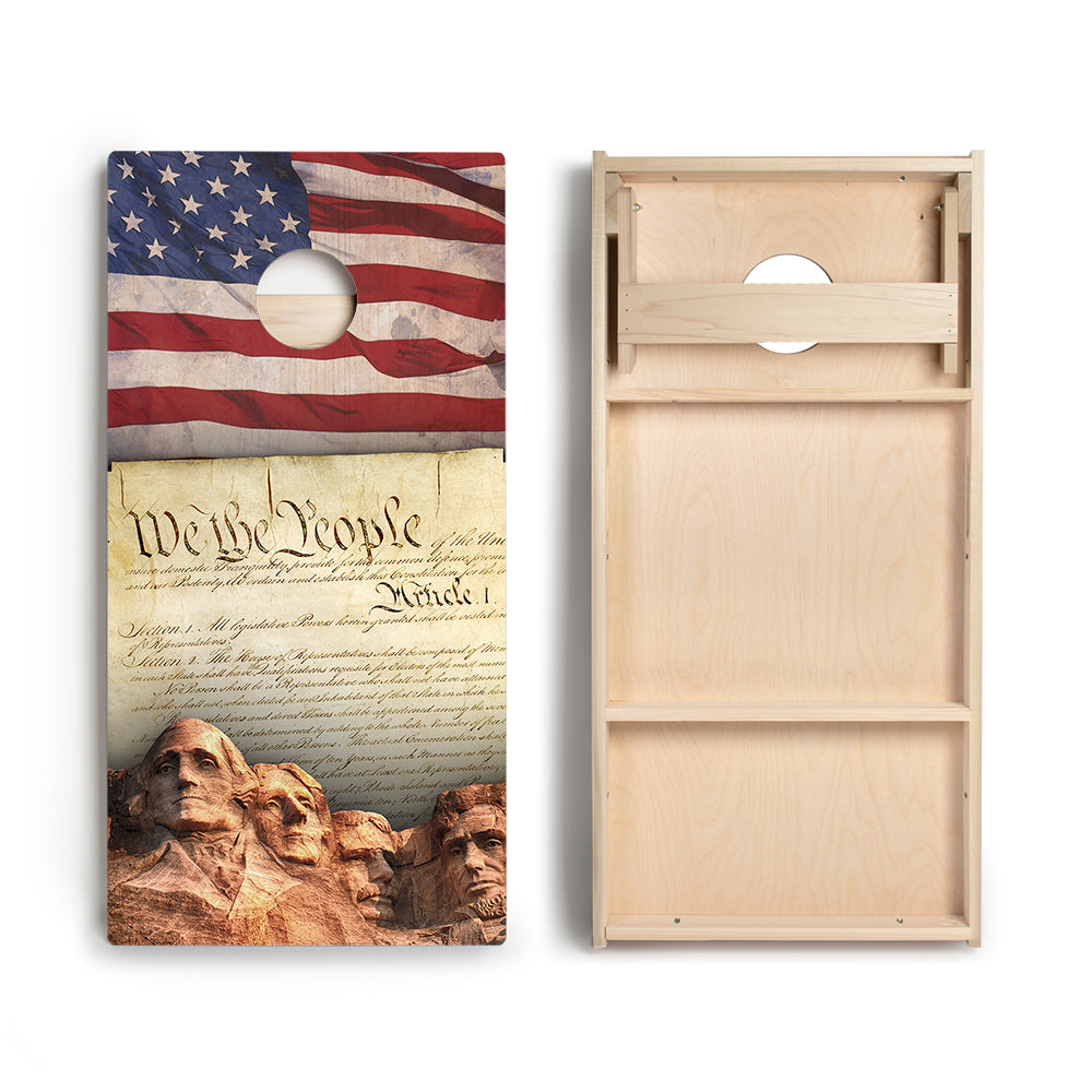 We The People Star Cornhole Boards